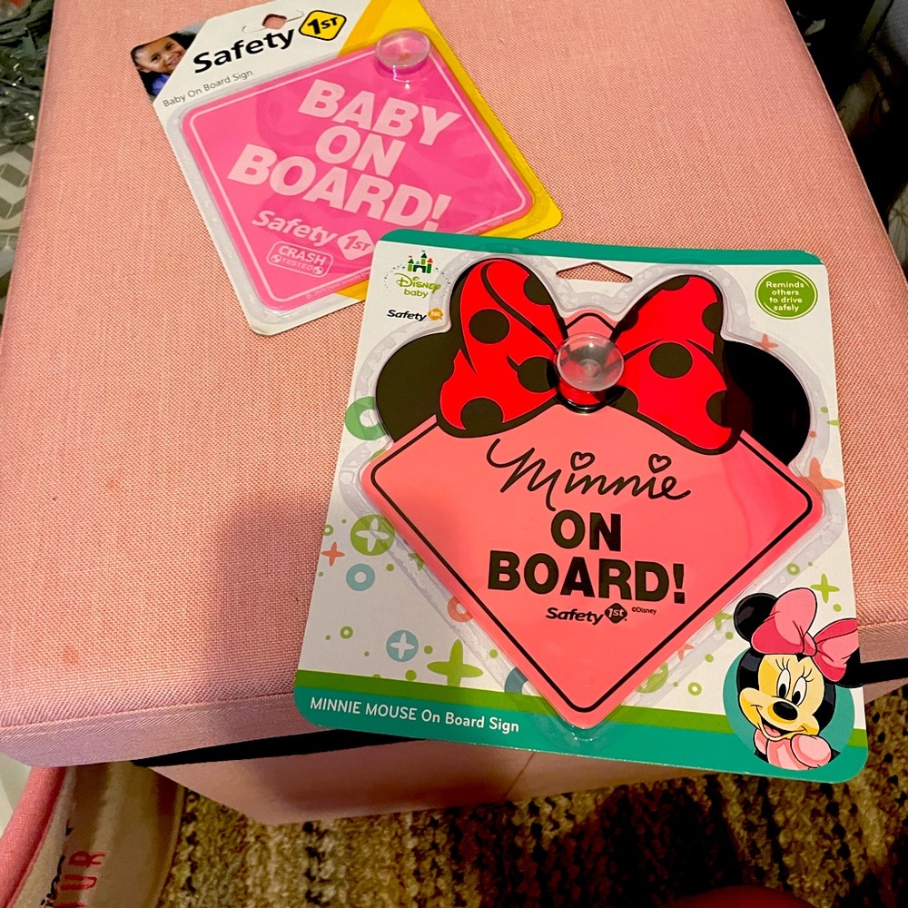 Baby on board sign bundle